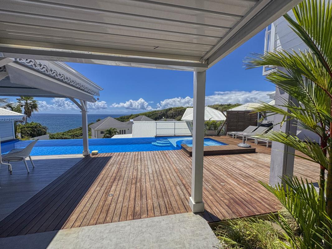 42.Location villa piscine Sainte Anne Guadeloupe_Vue mer